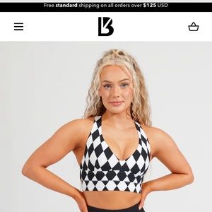 NWT Buffbunny Alpha Sports bra size large